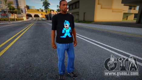 Shirt Megaman for GTA San Andreas