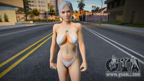 Dead Or Alive 5 - Christie (Hotties Swimwear) v6 for GTA San Andreas