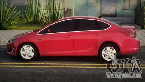 Opel Astra J [Red] for GTA San Andreas