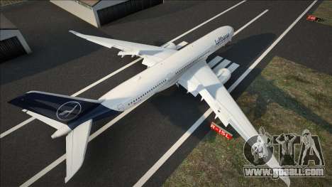 Airbus A350-900 Lufthansa for GTA San Andreas