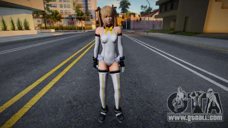 Dead Or Alive 5U - Marie Rose White BattleSuit for GTA San Andreas