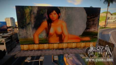 Dead Or Alive Nude Billboards for GTA San Andreas