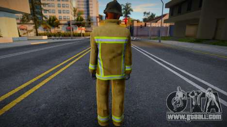 Lvfd1 HD with facial animation for GTA San Andreas