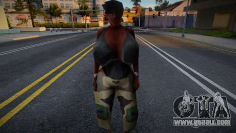 Girl Gang Army v1 for GTA San Andreas