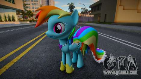 Rainbow Dash Gala for GTA San Andreas