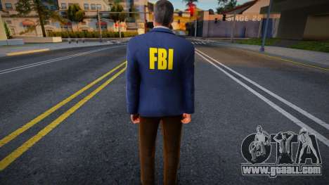 FBI HD with facial animation for GTA San Andreas