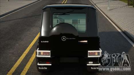 Mercedes Benz G500 Black for GTA San Andreas