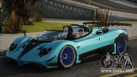 Pagani Zonda Barchetta 2018 Blue for GTA San Andreas