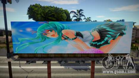 Hatsune Miku Billboards for GTA San Andreas