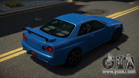 Nissan Skyline R34 M-Sport V1.0 for GTA 4