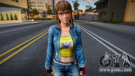 Dead Or Alive 5: Ultimate - Hitomi New Costume 1 for GTA San Andreas