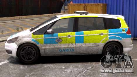 Ford Galaxy Irish Garda Traffic Corps for GTA 4