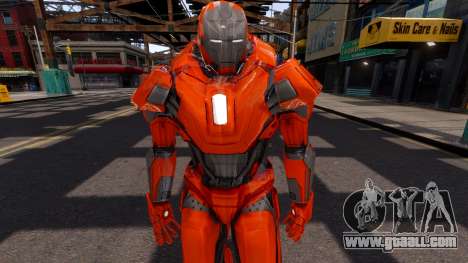 Iron Man Mark XXXVI Peacemaker (Irom Man) for GTA 4
