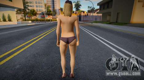 Improved HD Topless Michelle for GTA San Andreas
