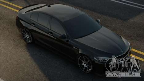 BMW M5 F10 Black for GTA San Andreas