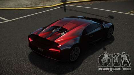Bugatti Chiron E-Style for GTA 4