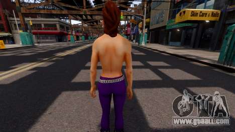 Saints Row The Third Shaundi Topless for GTA 4