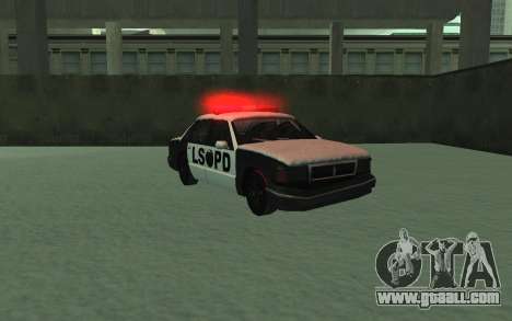 Winter Police LS Retexture for GTA San Andreas