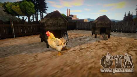 Chicken Mod for GTA San Andreas