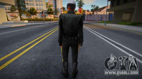 Lapdm1 with facial animation for GTA San Andreas