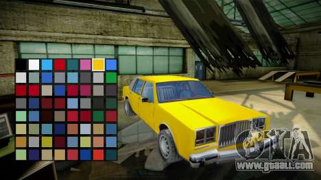 New Vehicle Color (real) 16 bit colors for GTA San Andreas