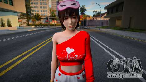Fatal Frame 5 Miku Hinasaki - Nightwear Set Happ for GTA San Andreas