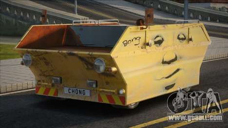 Dumpster on wheels for GTA San Andreas