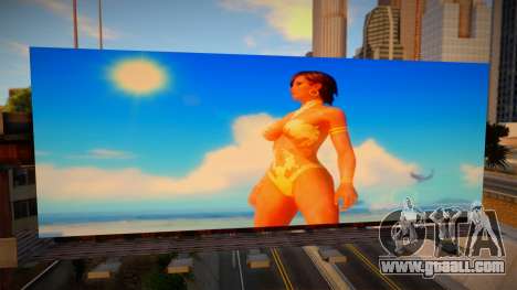 DOA 5 Sexy Billboards for GTA San Andreas