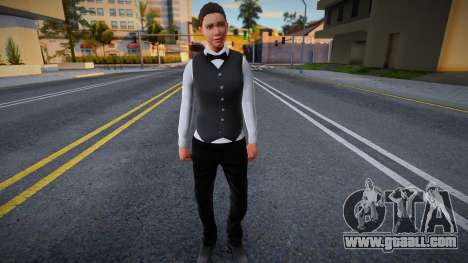 Millie HD with facial animation for GTA San Andreas