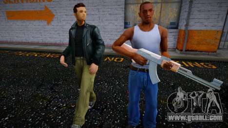Call Claude from GTA III for your protection for GTA San Andreas