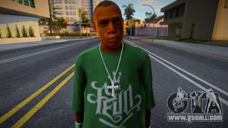 Fam6 HD with facial animation for GTA San Andreas