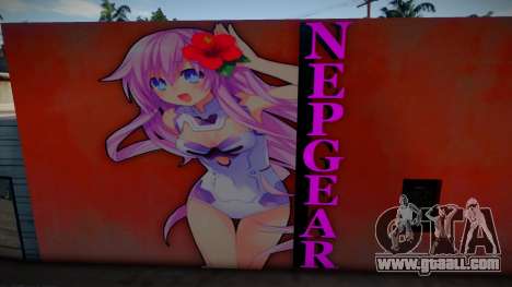 Nepgear Wall for GTA San Andreas