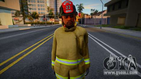 Lvfd1 HD with facial animation for GTA San Andreas