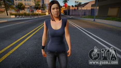 Michelle HD with facial animation for GTA San Andreas