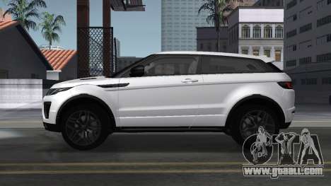 Range Rover Evoque (YuceL) for GTA San Andreas