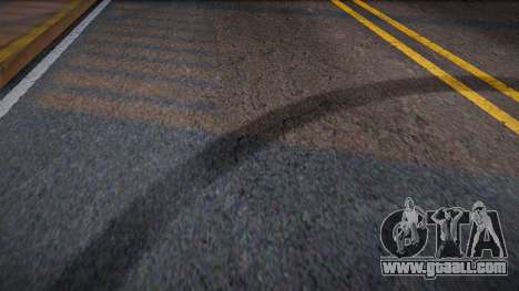 Tire tracks from GTA 4 for GTA San Andreas
