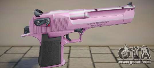 Desert Eagle GPink for GTA San Andreas