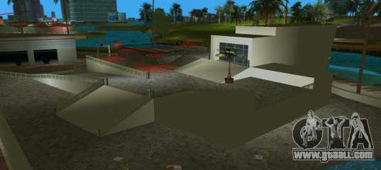 Mercedes Mansion Texture White 2024 for GTA Vice City