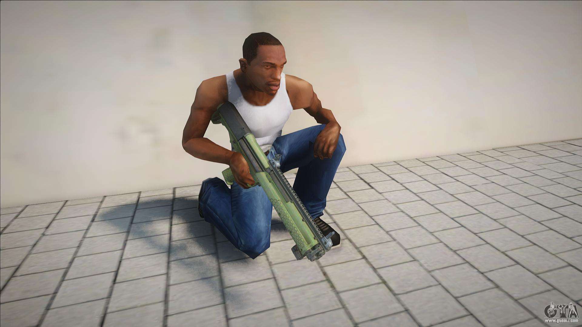 KelTec KSG Green for GTA San Andreas