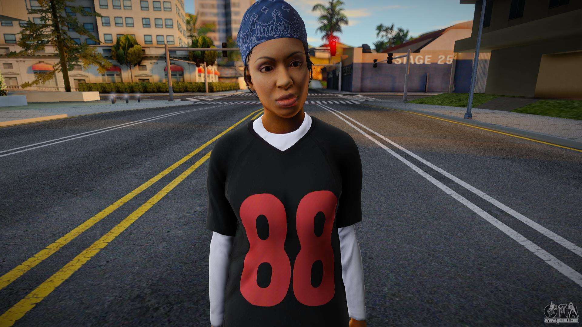 Denise HD with facial animation for GTA San Andreas