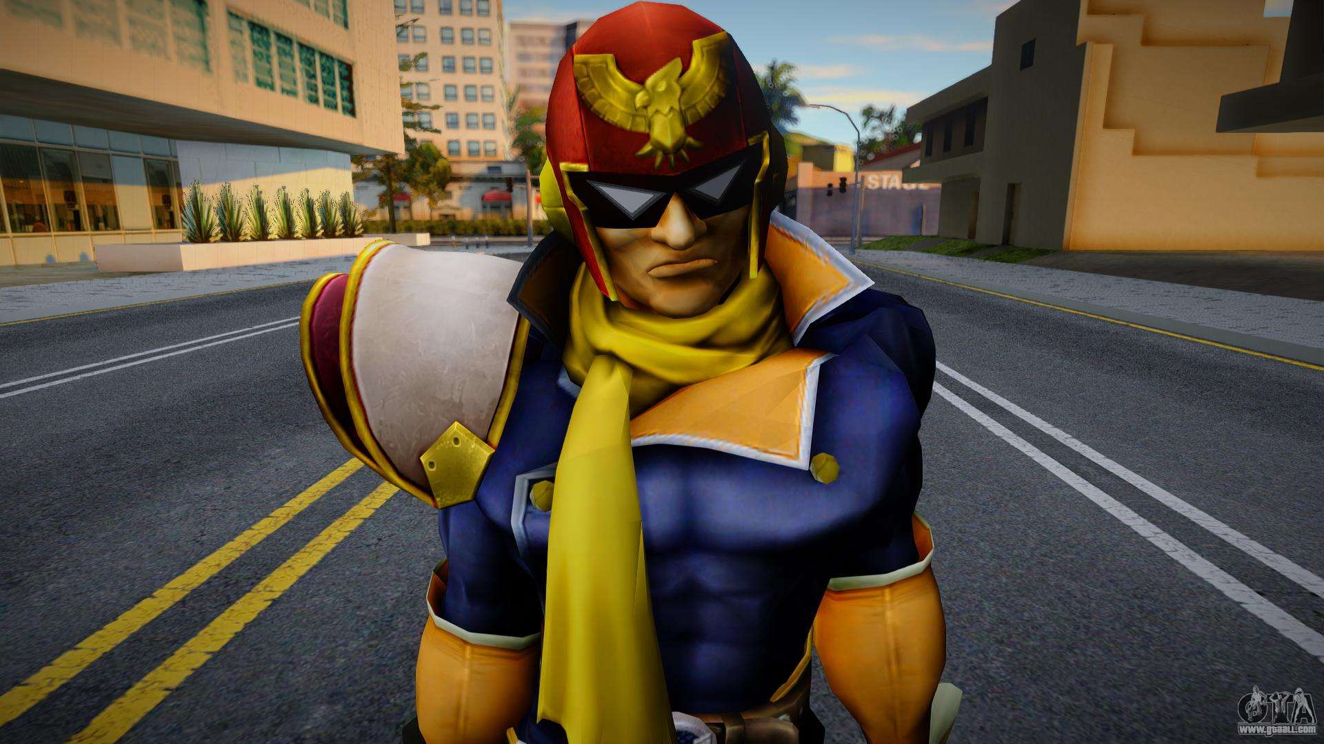 Captain Falcon Super Smash Bros Brawl For Gta San Andreas