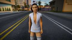 Improved HD Sexy Katie Zhan for GTA San Andreas