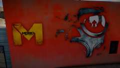 Metro 2033 Last Night Mural 2 for GTA San Andreas