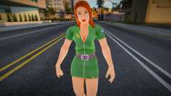 Female Soldier 1 from Street Fighter 5 for GTA San Andreas