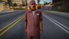 Janitor HD with facial animation for GTA San Andreas