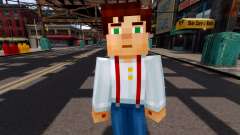Jesse (Minecraft Story Mode) Male for GTA 4