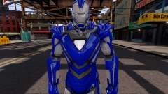 Iron Man Mark XXX Blue Steel (Irom Man) for GTA 4