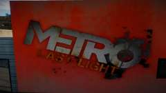 Metro 2033 Last Night Mural 3 for GTA San Andreas