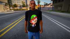 Luigi Meme Shirt for GTA San Andreas