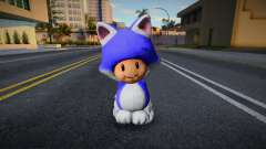 Tod Cat Suit o con traje de gato de Super Mario for GTA San Andreas